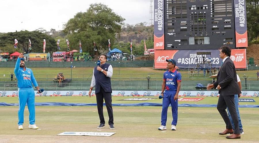 ಏಷ್ಯಾ ಕಪ್ 2023: ನೇಪಾಳ ವಿರುದ್ಧ ಟಾಸ್ ಗೆದ್ದ ಭಾರತ ಫೀಲ್ಡಿಂಗ್ ಆಯ್ಕೆ