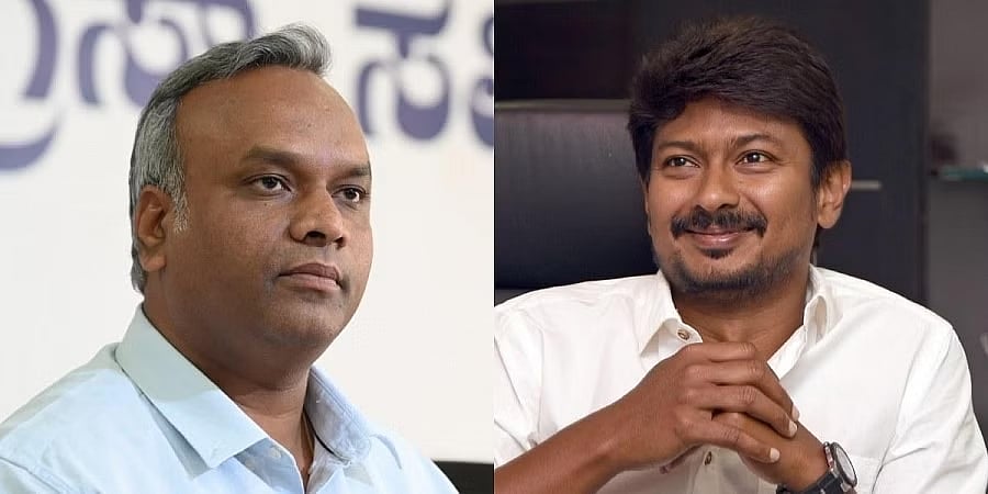 'ಧಾರ್ಮಿಕ ಭಾವನೆಗಳಿಗೆ ಧಕ್ಕೆ': ಉದಯನಿಧಿ ಸ್ಟಾಲಿನ್, ಪ್ರಿಯಾಂಕ್ ಖರ್ಗೆ ವಿರುದ್ಧ ಪ್ರಕರಣ ದಾಖಲು