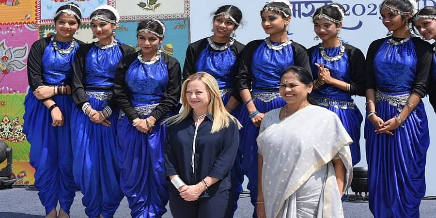ಜಿ-20 ಶೃಂಗಸಭೆ: ಇಟಲಿ ಪ್ರಧಾನಿ ಜಾರ್ಜಿಯಾ ಮೆಲೋನಿಯನ್ನು ಬರಮಾಡಿಕೊಂಡ ಶೋಭಾ ಕರಂದ್ಲಾಜೆ!