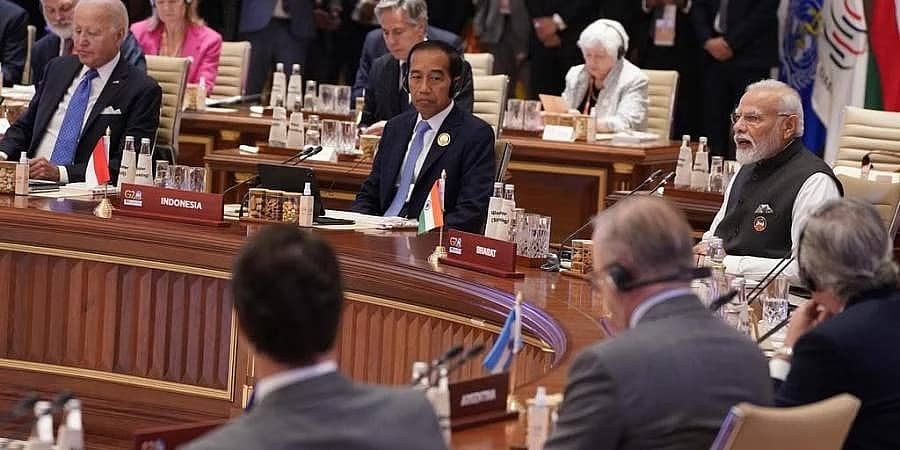 G20 ಶೃಂಗಸಭೆ: ರಷ್ಯಾ ಉಲ್ಲೇಖಿಸಿ ಭೂಪ್ರದೇಶ ಸ್ವಾಧೀನಕ್ಕೆ ಬಲ ಪ್ರಯೋಗ ತಿರಸ್ಕರಿಸಿದ ದೆಹಲಿ ಘೋಷಣೆ