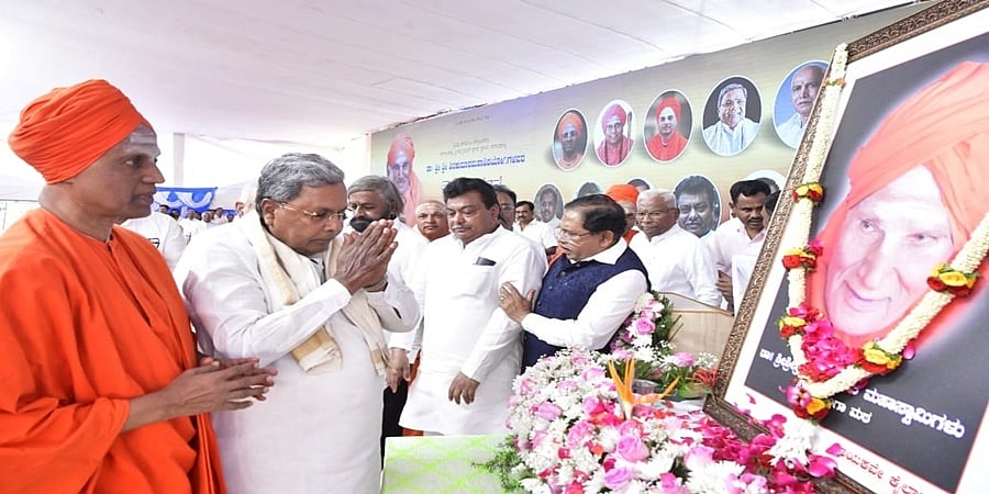 ಡಾ. ಶಿವಕುಮಾರ ಸ್ವಾಮೀಜಿಗೆ ಮರಣೋತ್ತರ ಭಾರತ ರತ್ನಕ್ಕೆ ಒತ್ತಾಯಿಸಿ ಕೇಂದ್ರಕ್ಕೆ ಪತ್ರ- ಸಿಎಂ ಸಿದ್ದರಾಮಯ್ಯ
