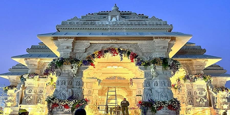 ಭಾರತೀಯ ಉಪಗ್ರಹದಿಂದ ಬಾಹ್ಯಾಕಾಶದಿಂದ ಸೆರೆಹಿಡಿಯಲಾದ ರಾಮ ಮಂದಿರದ ಮೊದಲ ಚಿತ್ರ!