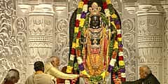 500 ವರ್ಷಗಳ ಕಾಯುವಿಕೆ ಅಂತ್ಯ: ಉದ್ಘಾಟನೆಯಾಯ್ತು ಅಯೋಧ್ಯೆ ರಾಮಮಂದಿರ, ರಾಮ ಲಲ್ಲಾ ವಿಗ್ರಹಕ್ಕೆ ಪ್ರಾಣಪ್ರತಿಷ್ಠಾಪನೆ