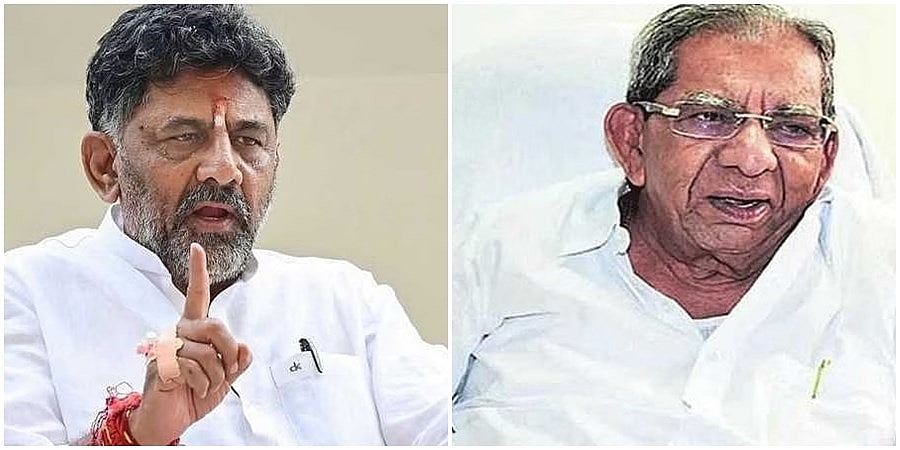 ಸಂಸದ ರಾಘವೇಂದ್ರ ಪರ ಹೇಳಿಕೆ: ಡಿಕೆ ಶಿವಕುಮಾರ್ ಸಿಡಿಮಿಡಿ; ಕಾಂಗ್ರೆಸ್ ಜೀವಂತವಾಗಿದ್ದರೆ ಶಾಮನೂರನ್ನು ಉಚ್ಛಾಟಿಸಿ ಎಂದ ವಿಶ್ವನಾಥ್!