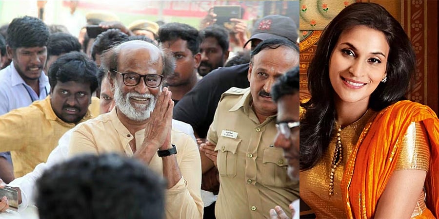ರಜನಿಕಾಂತ್ ಸಂಘಿ ಅಲ್ಲ: ತಂದೆಯನ್ನು ಸಮರ್ಥಿಸಿಕೊಂಡ ಪುತ್ರಿ ಐಶ್ವರ್ಯಾ!