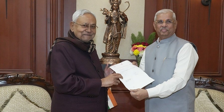 ಬಿಹಾರ: ಮುಖ್ಯಮಂತ್ರಿ ಸ್ಥಾನಕ್ಕೆ ನಿತೀಶ್ ಕುಮಾರ್ ರಾಜೀನಾಮೆ, ಸಂಜೆ ಬಿಜೆಪಿ ಜೊತೆಗೆ ಹೊಸ ಸರ್ಕಾರ ರಚನೆ ಸಾಧ್ಯತೆ!