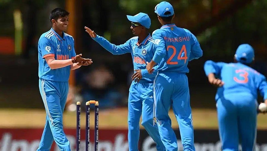 U19 Worldcup: ಭಾರತಕ್ಕೆ ಸತತ 3ನೇ ಗೆಲುವು; ನ್ಯೂಜಿಲೆಂಡ್ ತಂಡವನ್ನು 214 ರನ್‌ಗಳಿಂದ ಸೋಲಿಸಿದ ಯುವ ಪಡೆ!