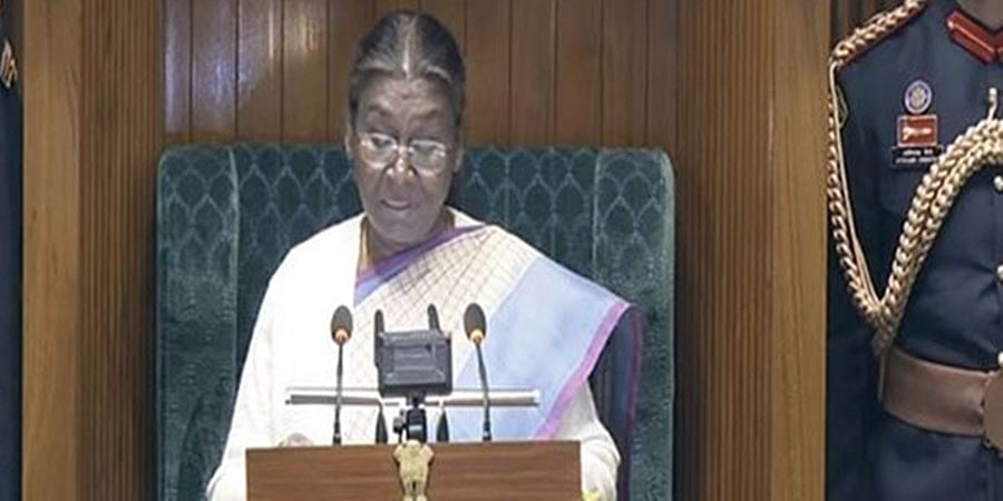 ‘ಗರೀಬಿ ಹಠಾವೋ’ ಘೋಷಣೆಯನ್ನು ನಾವು ಕೇಳಿದ್ದೆವು, ಇಂದು ಅದನ್ನು ನೋಡುತ್ತಿದ್ದೇವೆ: ರಾಷ್ಟ್ರಪತಿ ದ್ರೌಪದಿ ಮುರ್ಮು