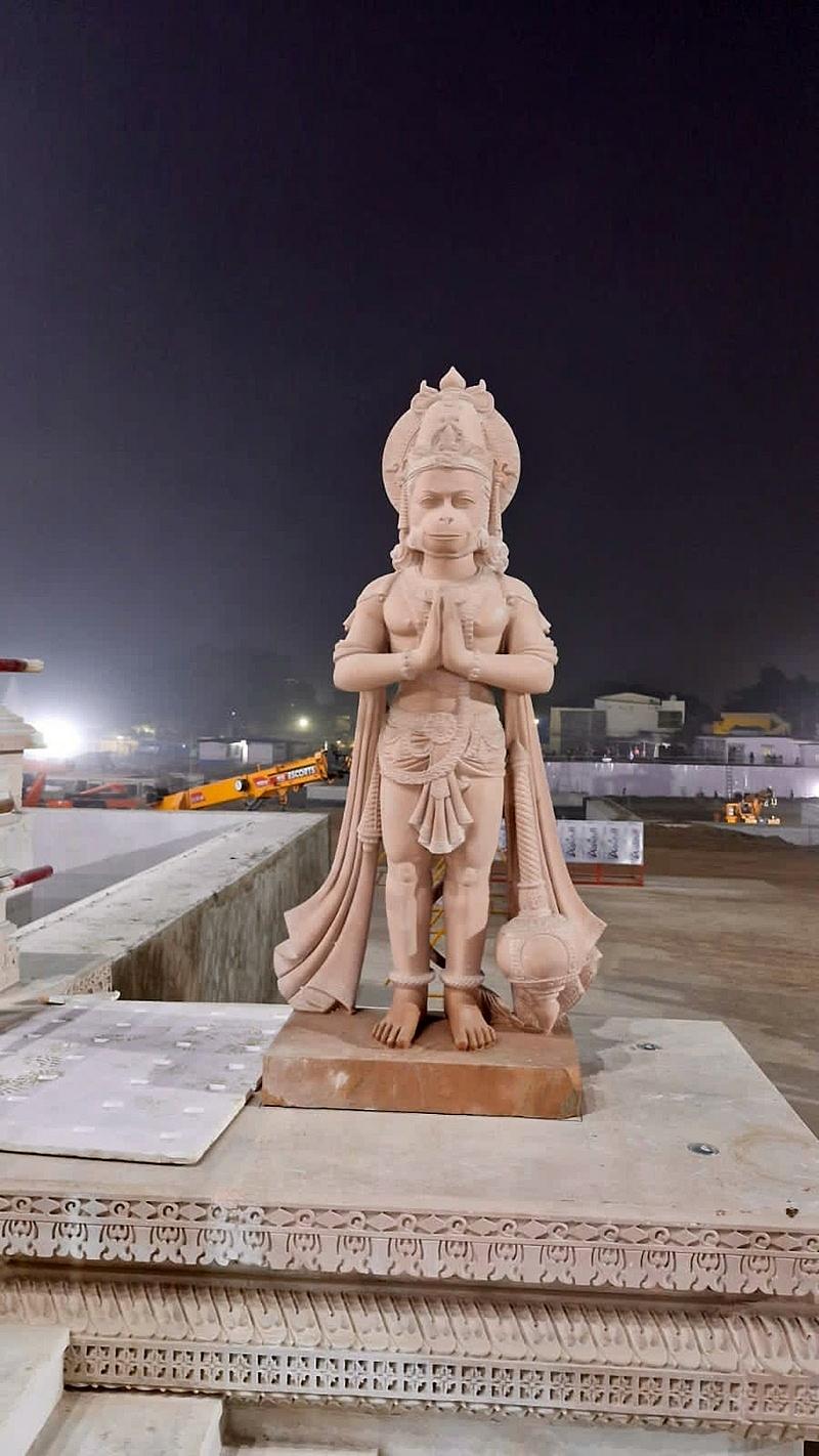 ಶ್ರೀರಾಮನ ಬಂಟ ಹನುಮನ ಮನಮೋಹಕ ವಿಗ್ರಹ