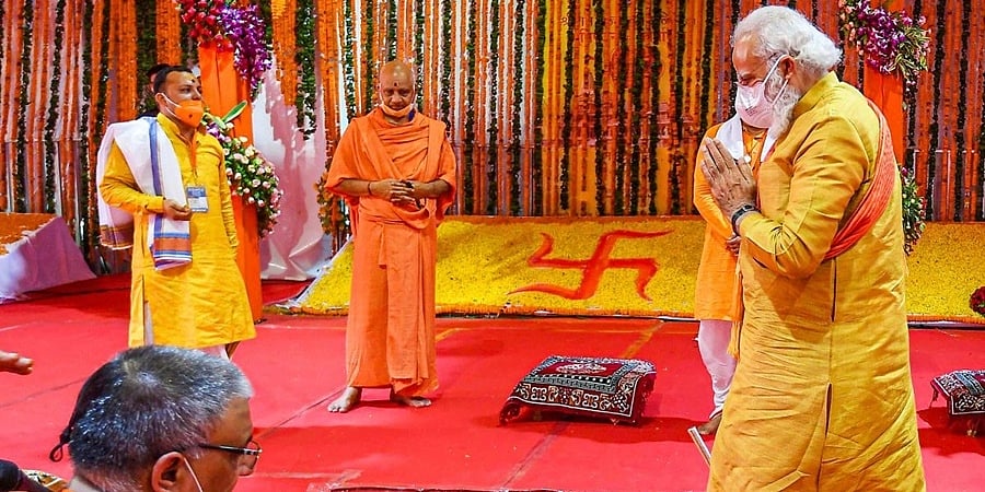 ರಾಮ ಮಂದಿರದಲ್ಲಿ ಸರ್ಕಾರದ ಸಕ್ರಿಯ ಭಾಗವಹಿಸುವಿಕೆ ಬಗ್ಗೆ ಕಳವಳ ವ್ಯಕ್ತಪಡಿಸಿದ ಮುಸ್ಲಿಂ ಸಂಘಟನೆ