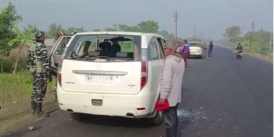 ಇಡಿ ಅಧಿಕಾರಿಗಳ ಮೇಲೆ ದಾಳಿ: ಟಿಎಂಸಿ ನಾಯಕ ಅಧ್ಯ ಬಂಧನ, ನಾಯಕನ ಉಗ್ರರ ಸಂಪರ್ಕ ಕುರಿತು ತನಿಖೆ ನಡೆಸಿ ಎಂದ ರಾಜ್ಯಪಾಲ