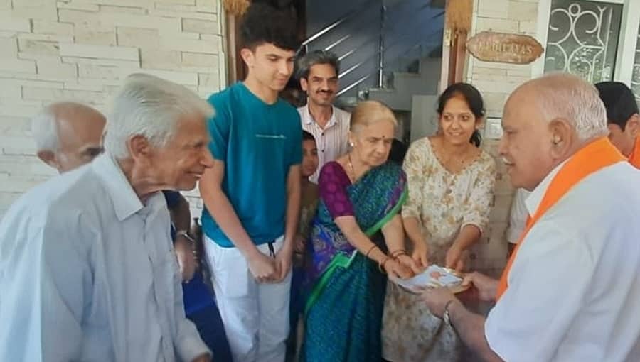 ಮತ್ತೊಮ್ಮೆ ಕರಸೇವಕನಾಗಲು ಸಂತೋಷವಾಗುತ್ತಿದೆ: ಮಾಜಿ ಸಿಎಂ ಬಿಎಸ್ ಯಡಿಯೂರಪ್ಪ