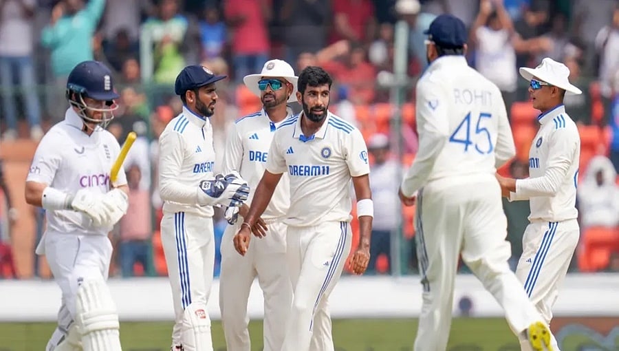ಭಾರತ -ಇಂಗ್ಲೆಂಡ್ 2ನೇ ಟೆಸ್ಟ್: ಬುಮ್ರಾ ಅಬ್ಬರ, ಆಂಗ್ಲರು ತತ್ತರ, ಟೀಂ ಇಂಡಿಯಾಗೆ 171 ರನ್ ಮುನ್ನಡೆ!