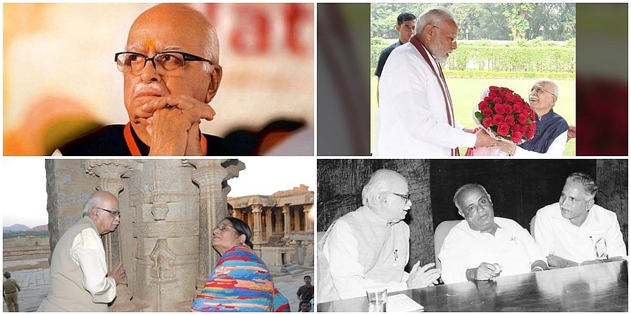 'ಭಾರತ ರತ್ನ' ಪ್ರಶಸ್ತಿಗೆ ಭಾಜನರಾದ ಎಲ್ಕೆ ಅಡ್ವಾಣಿ ರಾಜಕೀಯ ಜೀವನದ ಒಂದು ನೋಟ- Photos