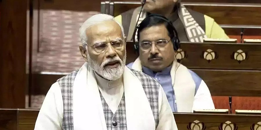ಅನುದಾನದ ವಿಷಯ ಮುಂದಿಟ್ಟು ಕಾಂಗ್ರೆಸ್ ನಿಂದ ದೇಶ ವಿಭಜಿಸುವ ಯತ್ನ: ರಾಜ್ಯಸಭೆಯಲ್ಲಿ ಮೋದಿ ವಾಗ್ದಾಳಿ