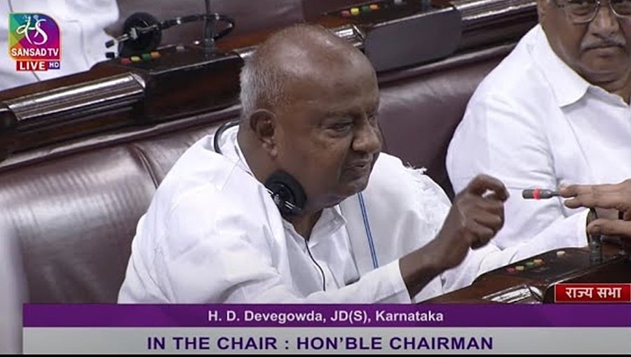 ನೀವು ಪ್ರಧಾನಿಯಾದರೆ ಕಾಂಗ್ರೆಸ್ ಸಹಿಸಿಕೊಳ್ಳುತ್ತದೆಯೇ: ಖರ್ಗೆಗೆ ದೇವೇಗೌಡ ಪ್ರಶ್ನೆ