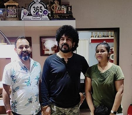 <strong>ಸಂತೋಷ ಕೊಡೆಂಕೇರಿ, ಗುರುಕಿರಣ್ ಮತ್ತು ಪಾವನ</strong>